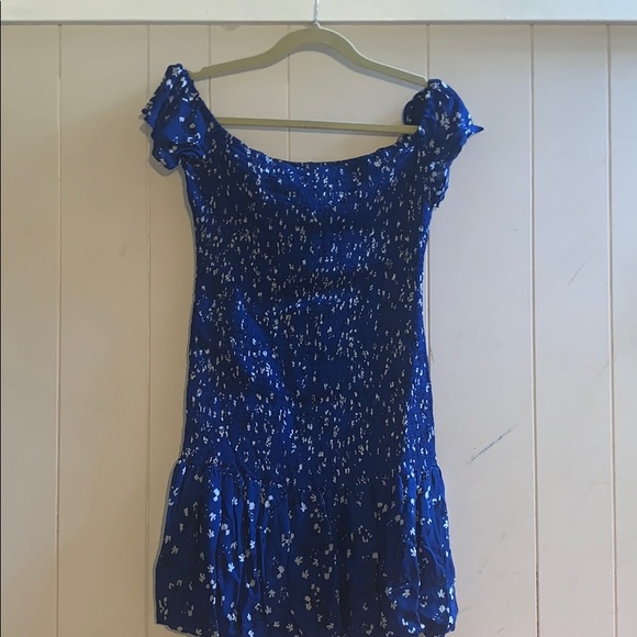 Zara smocked mini dress - Picture 1 of 2